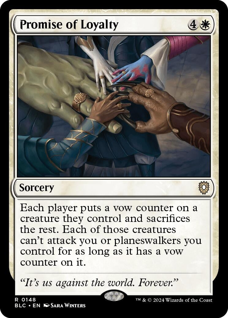 Promise of Loyalty (148) [BLC] - MTG Single