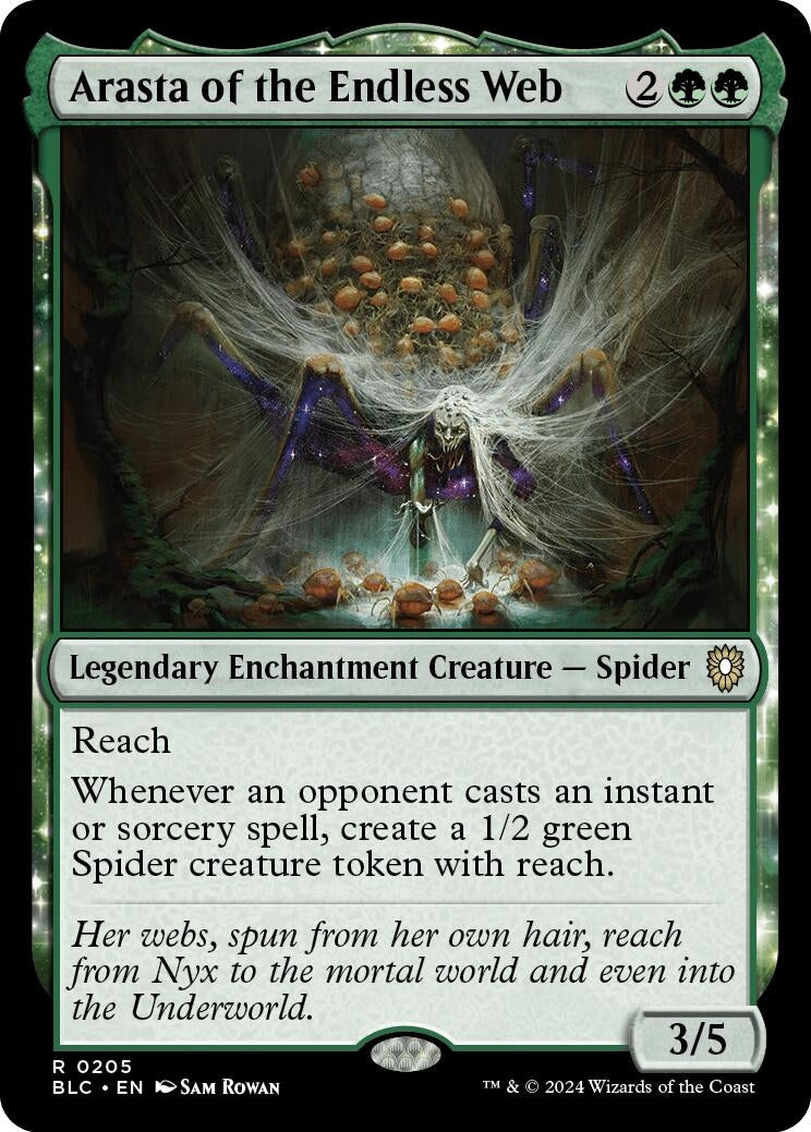 Arasta of the Endless Web (205) [BLC] - MTG Single