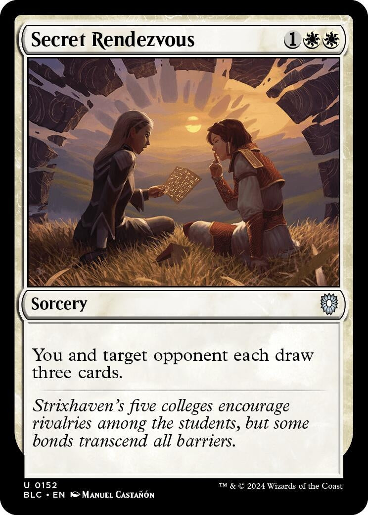 Secret Rendezvous (152) [BLC] - MTG Single