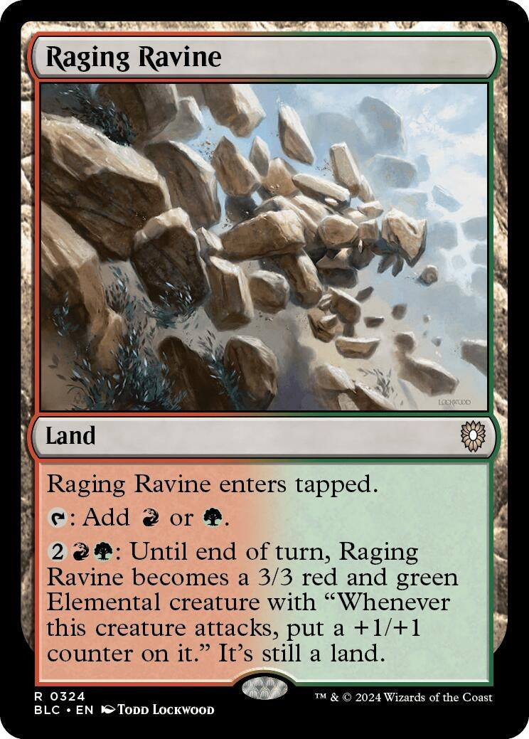 Raging Ravine (324) [BLC] - MTG Single