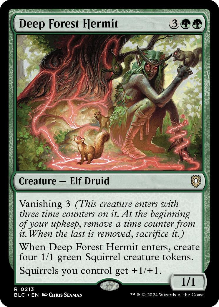 Deep Forest Hermit (213) [BLC] - MTG Single