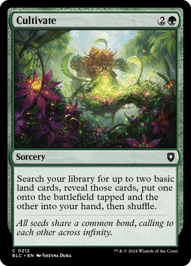 Cultivate (212) [BLC] - MTG Single