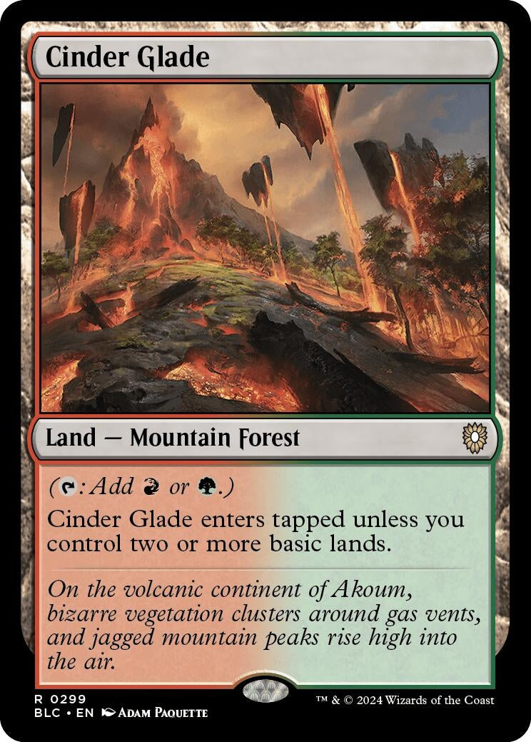 Cinder Glade (299) [BLC] - MTG Single