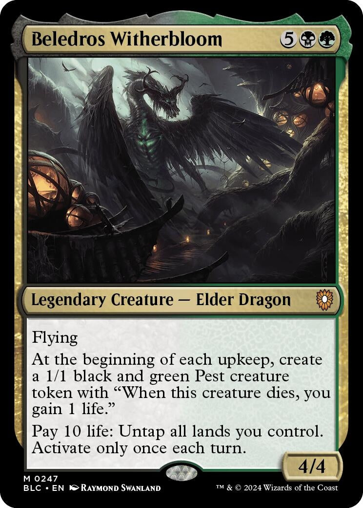 Beledros Witherbloom (247) [BLC] - MTG Single