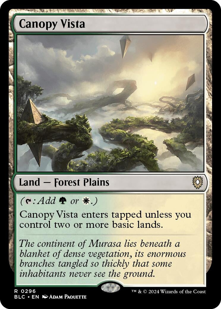 Canopy Vista (296) [BLC] - MTG Single