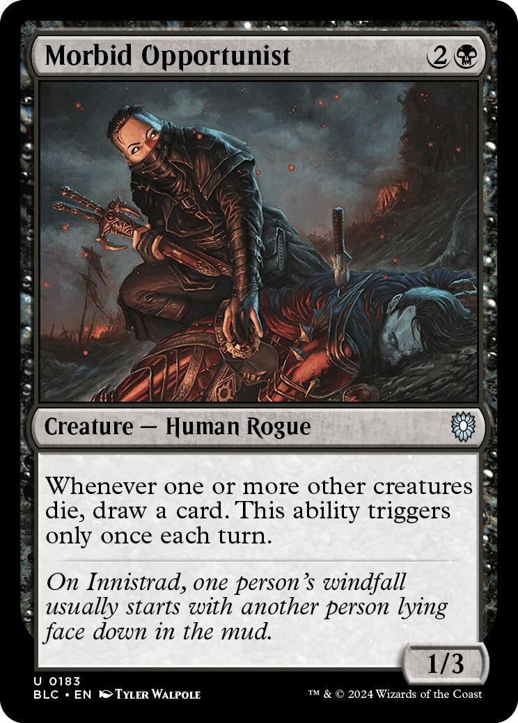 Morbid Opportunist (183) [BLC] - MTG Single