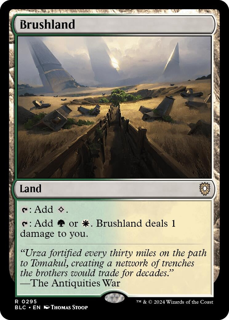 Brushland (295) [BLC] - MTG Single