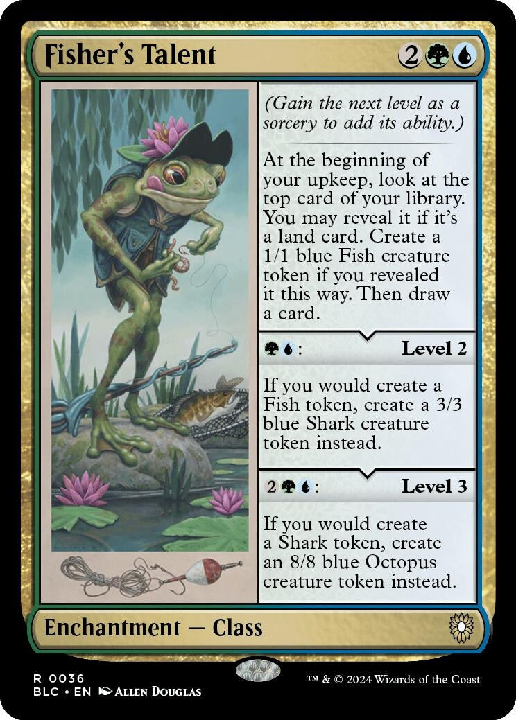 Fisher’s Talent (36) [BLC] - MTG Single