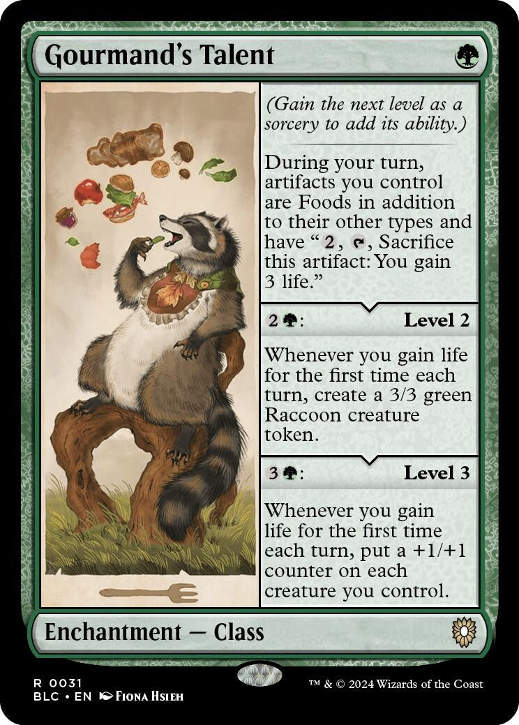 Gourmand’s Talent (31) [BLC] - MTG Single
