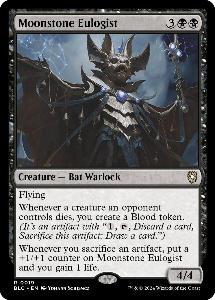 Moonstone Eulogist (19) [BLC] - MTG Single