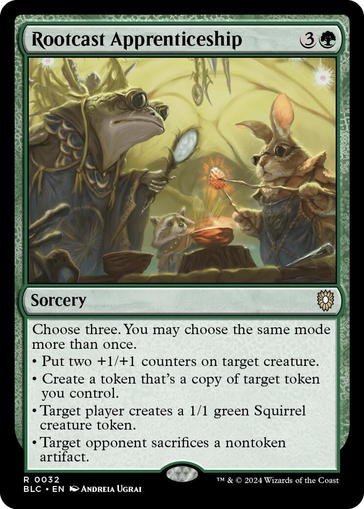 Rootcast Apprenticeship (32) [BLC] - MTG Single