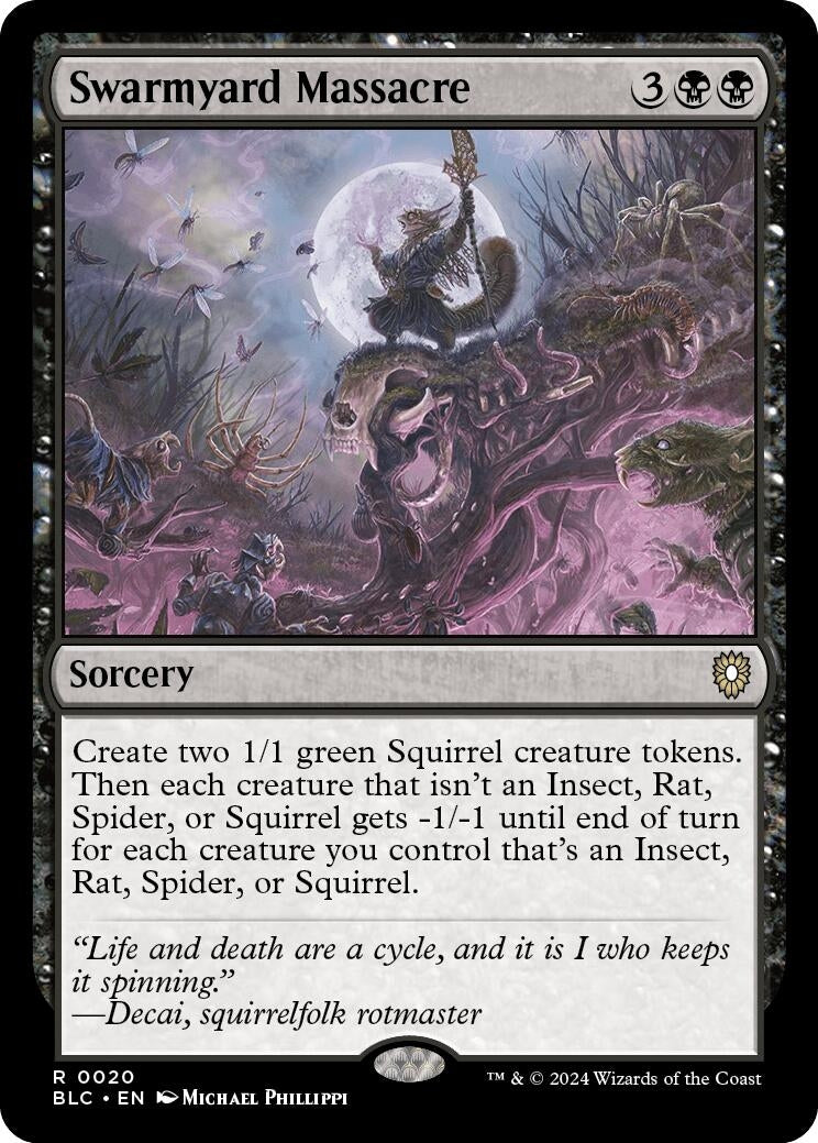 Swarmyard Massacre (20) [BLC] - MTG Single