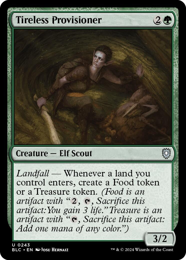 Tireless Provisioner (243) [BLC] - MTG Single