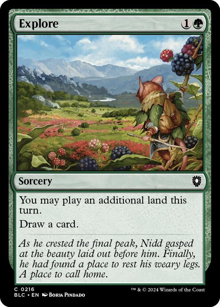 Explore (216) [BLC] - MTG Single