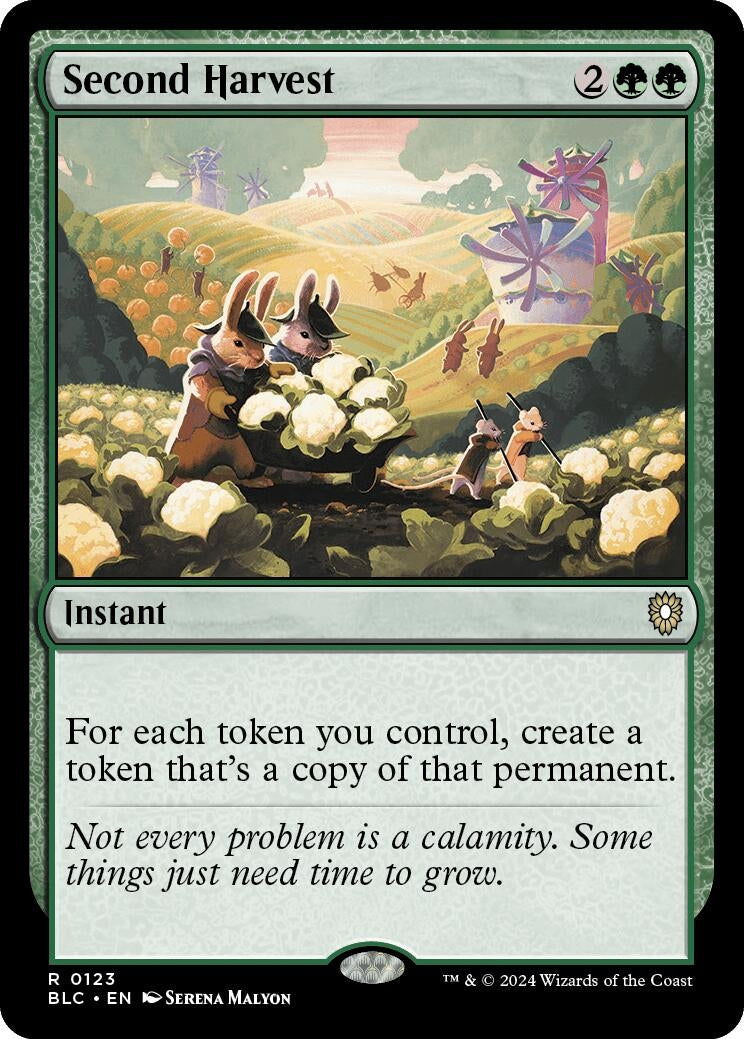 Second Harvest (123) [BLC] - MTG Single