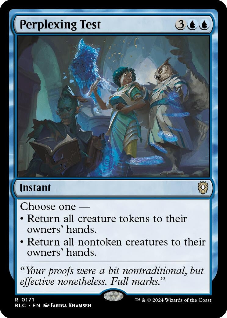 Perplexing Test (171) [BLC] - MTG Single