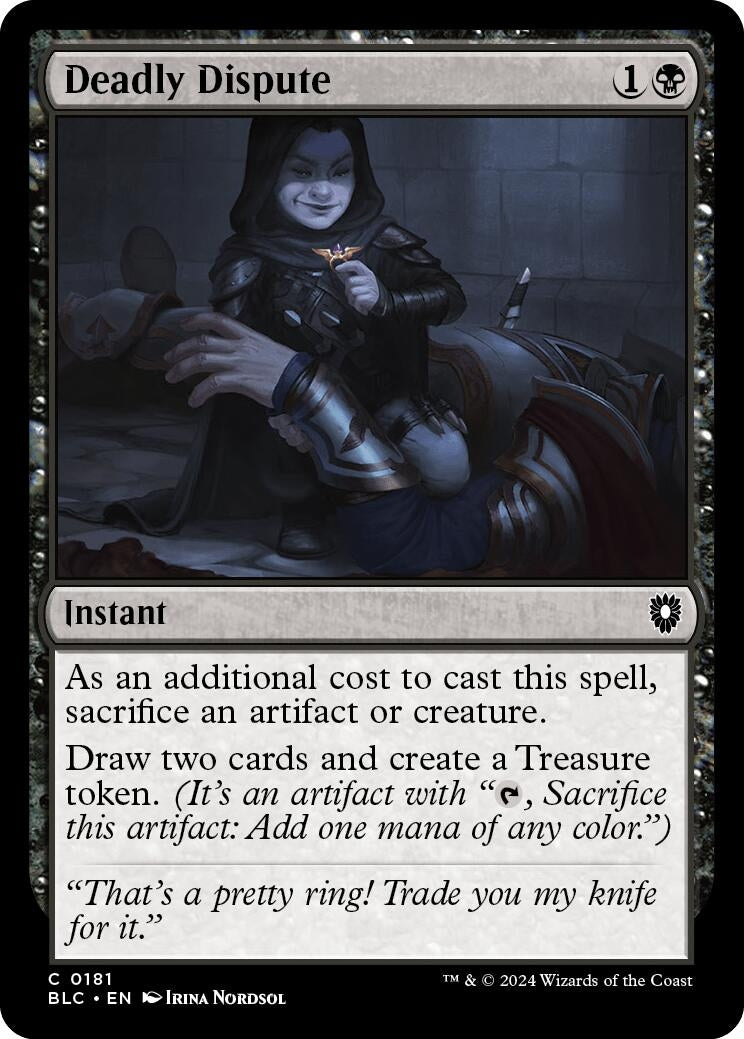 Deadly Dispute (181) [BLC] - MTG Single