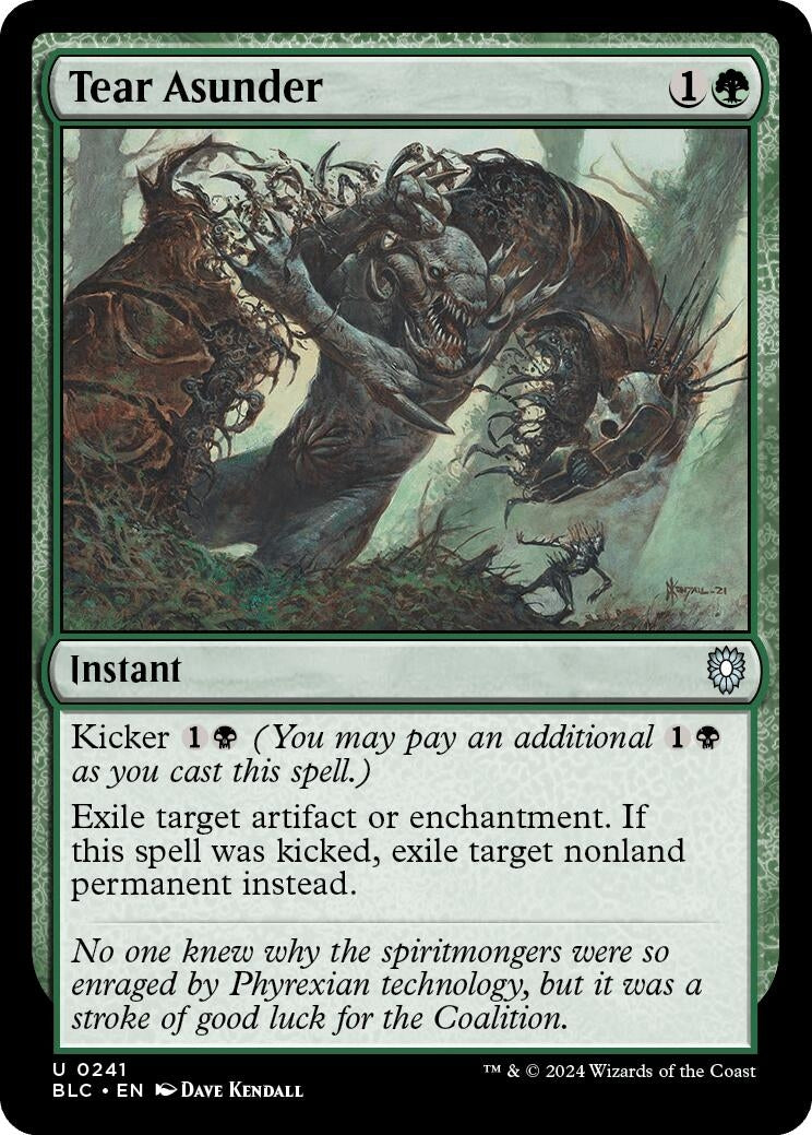 Tear Asunder (241) [BLC] - MTG Single