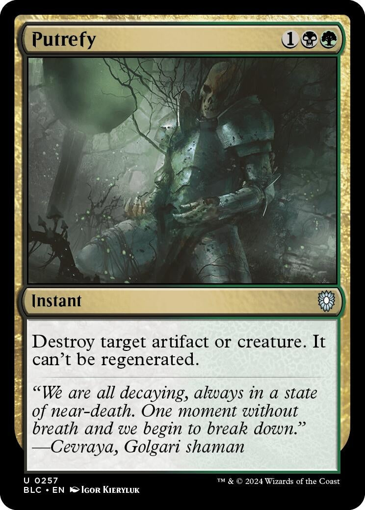 Putrefy (257) [BLC] - MTG Single