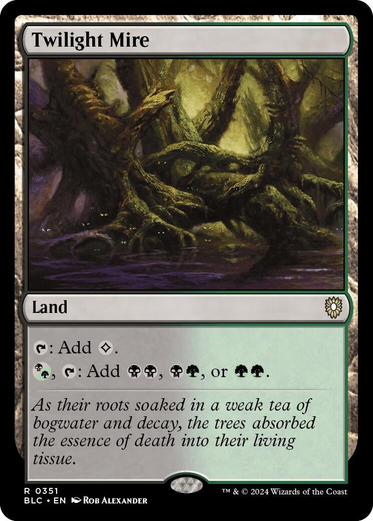 Twilight Mire (351) [BLC] - MTG Single
