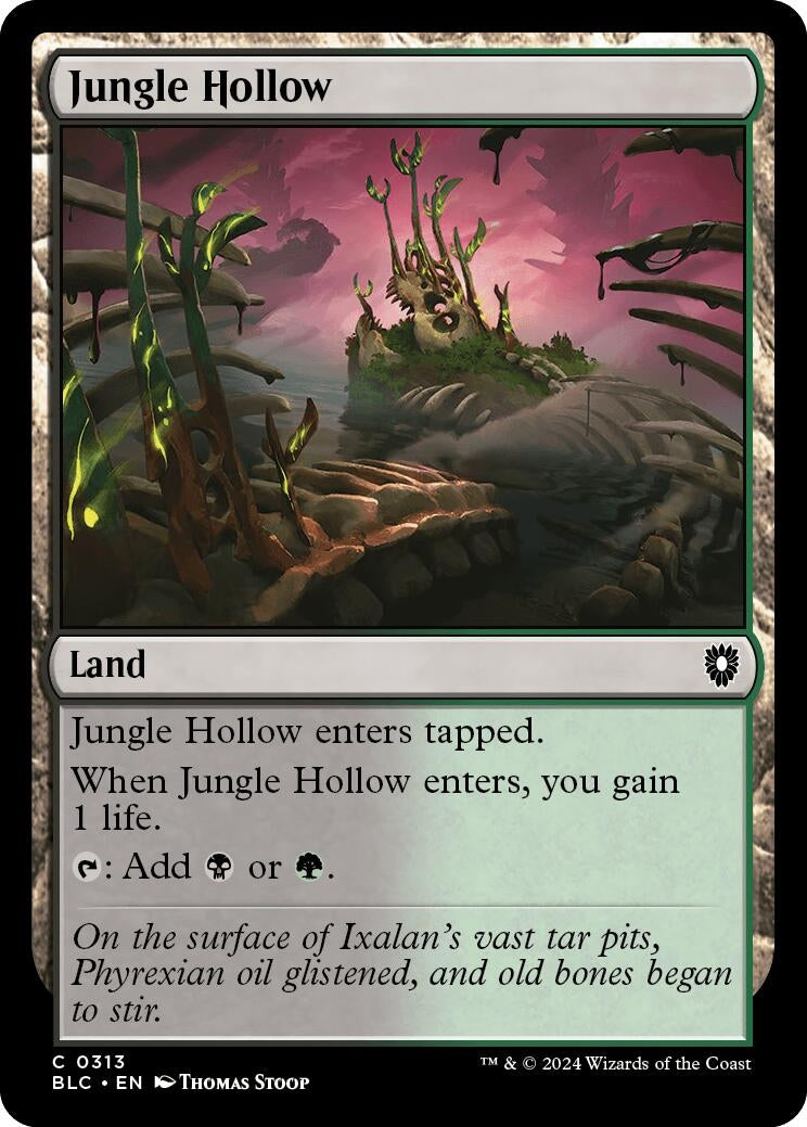 Jungle Hollow (313) [BLC] - MTG Single