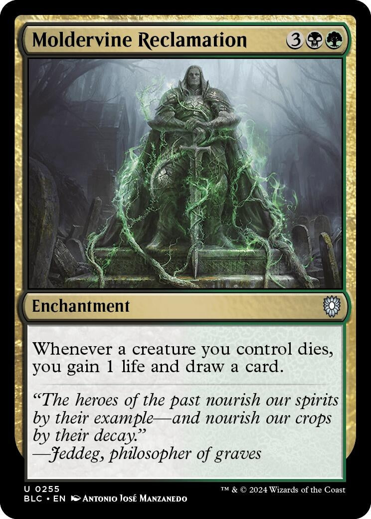 Moldervine Reclamation (255) [BLC] - MTG Single