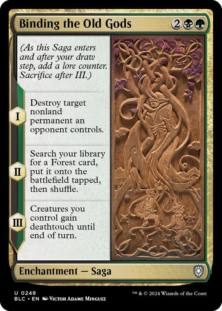 Binding the Old Gods (248) [BLC] - MTG Single