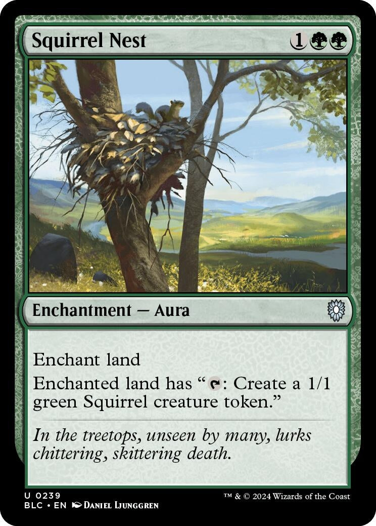 Squirrel Nest (239) [BLC] - MTG Single