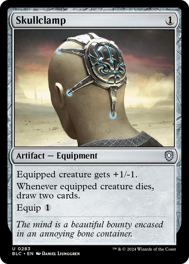 Skullclamp (283) [BLC] - MTG Single