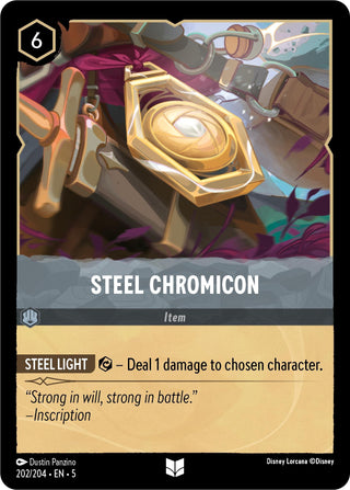 Steel Chromicon (202) (5) - Disney Lorcana Single