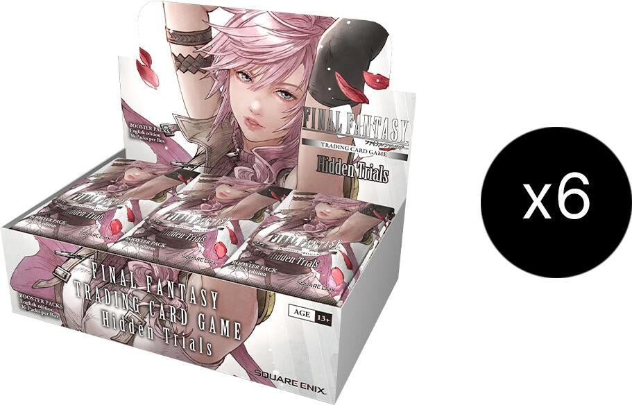 Hidden Trials Booster Box Case [23] - Final Fantasy TCG Sealed