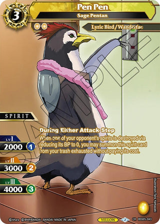 Pen Pen - Sage Pentan (5043) [BSS05] - Battle Spirits Saga Single