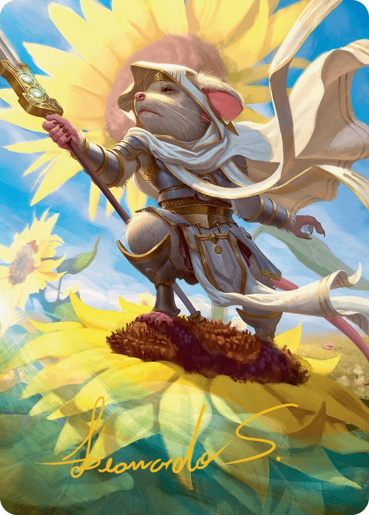 Elspeth Sun’s Champion Art Card (Gold-Stamped Signature) (53) [ASBLB] - MTG Single