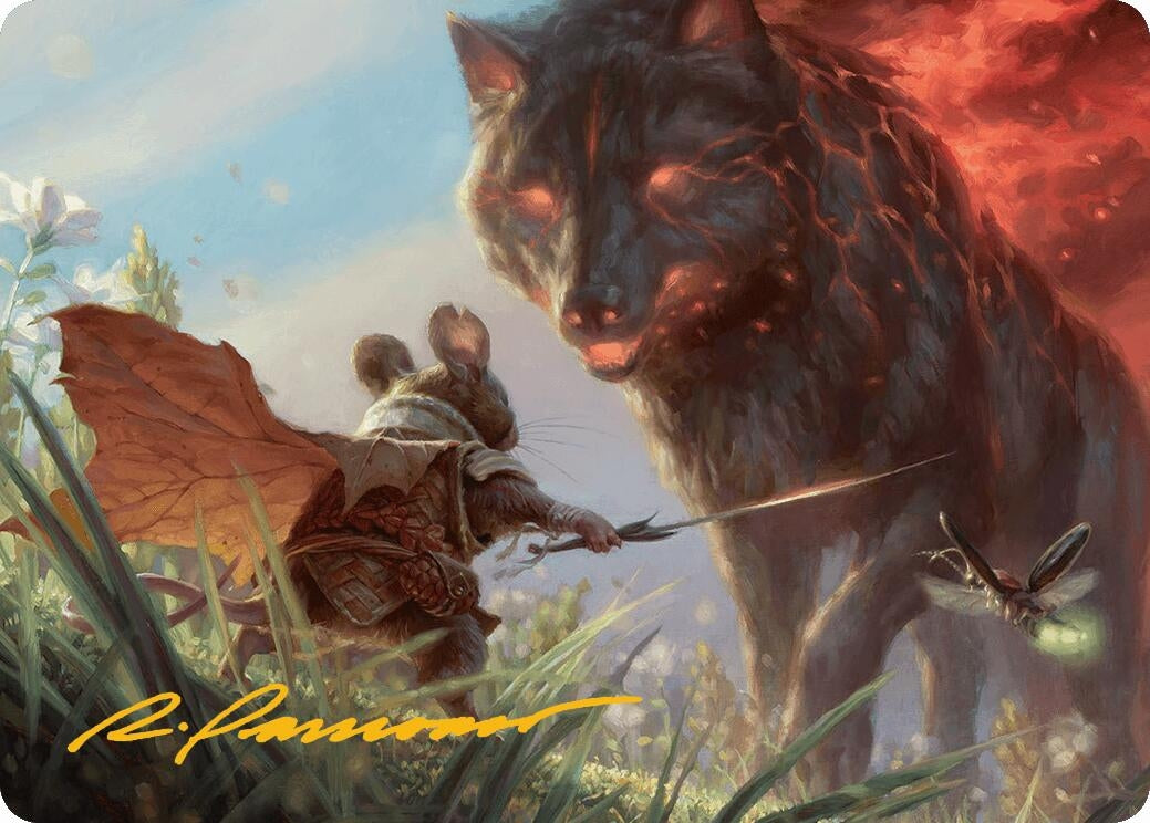Repel Calamity Art Card (Gold-Stamped Signature) (2) [ASBLB] - MTG Single