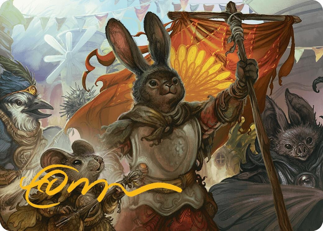 Valley Questcaller 2 Art Card (Gold-Stamped Signature) (37) [ASBLB] - MTG Single