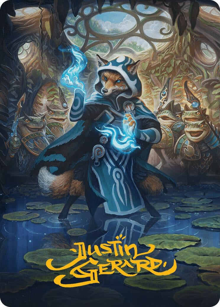 Jace the Mind Sculptor Art Card (Gold-Stamped Signature) (49) [ASBLB] - MTG Single