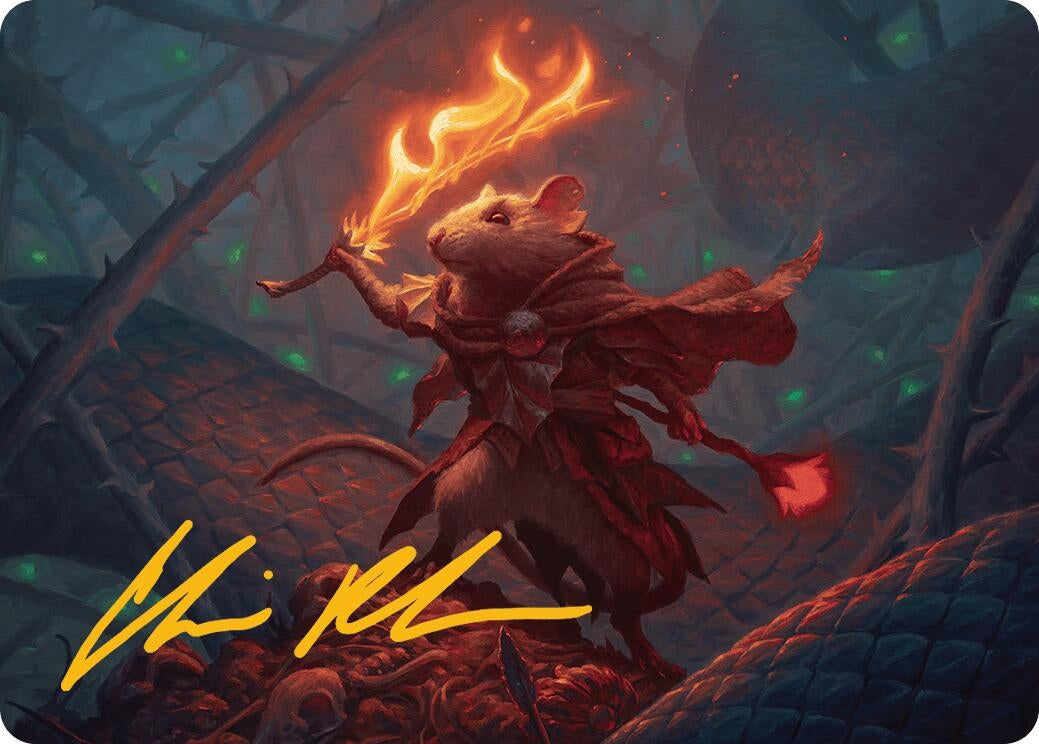 Emberheart Challenger Art Card (Gold-Stamped Signature) (19) [ASBLB] - MTG Single