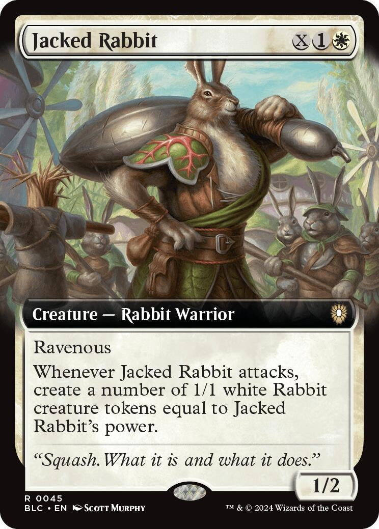 Jacked Rabbit (Extended Art) (45) [BLC] - MTG Single