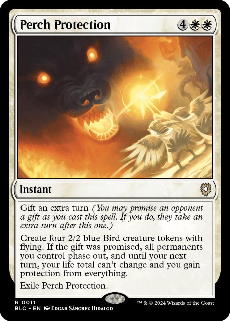 Perch Protection (11) [BLC] - MTG Single