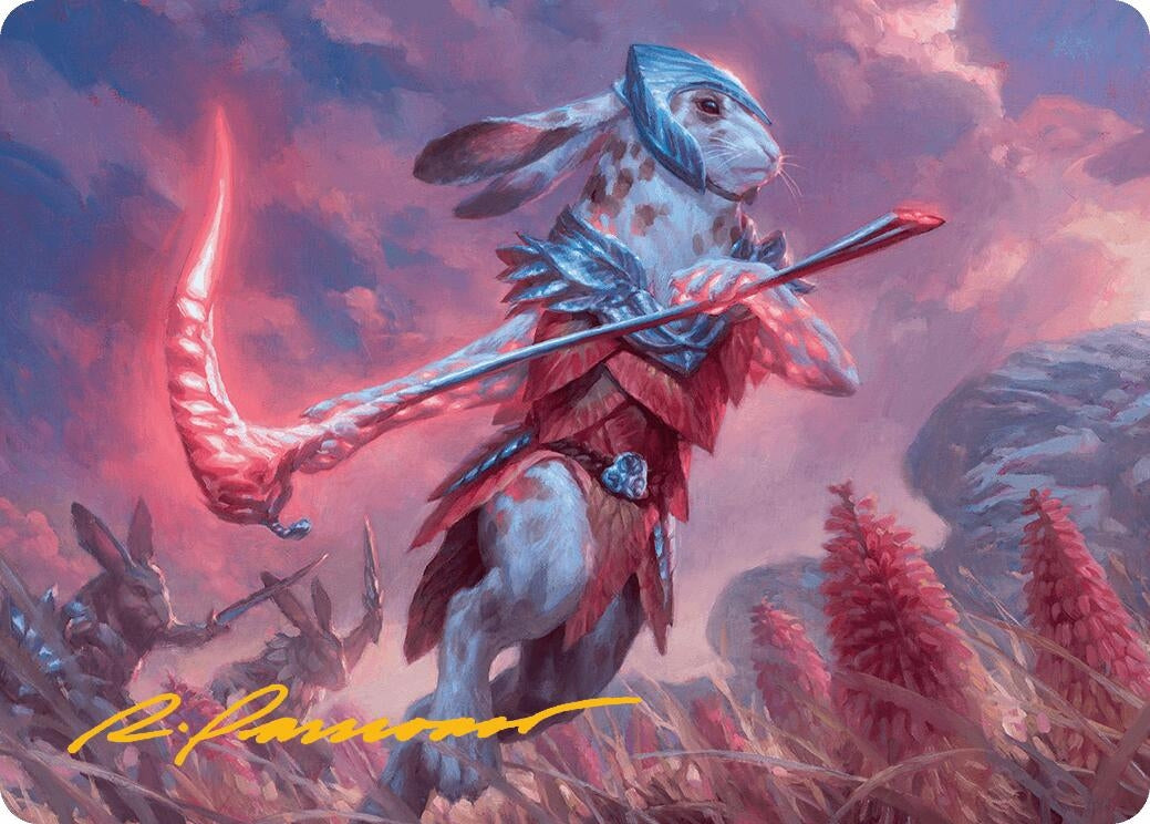 Baylen the Haymaker Art Card (Gold-Stamped Signature) (25) [ASBLB] - MTG Single