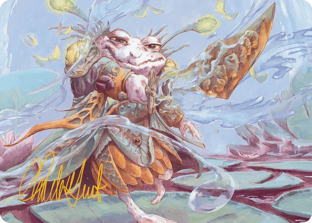 Glarb Calamity’s Augur Art Card (Gold-Stamped Signature) (40) [ASBLB] - MTG Single