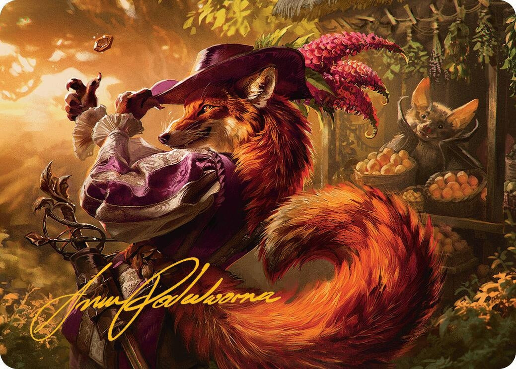 Mr. Foxglove Art Card (Gold-Stamped Signature) (31) [ASBLB] - MTG Single