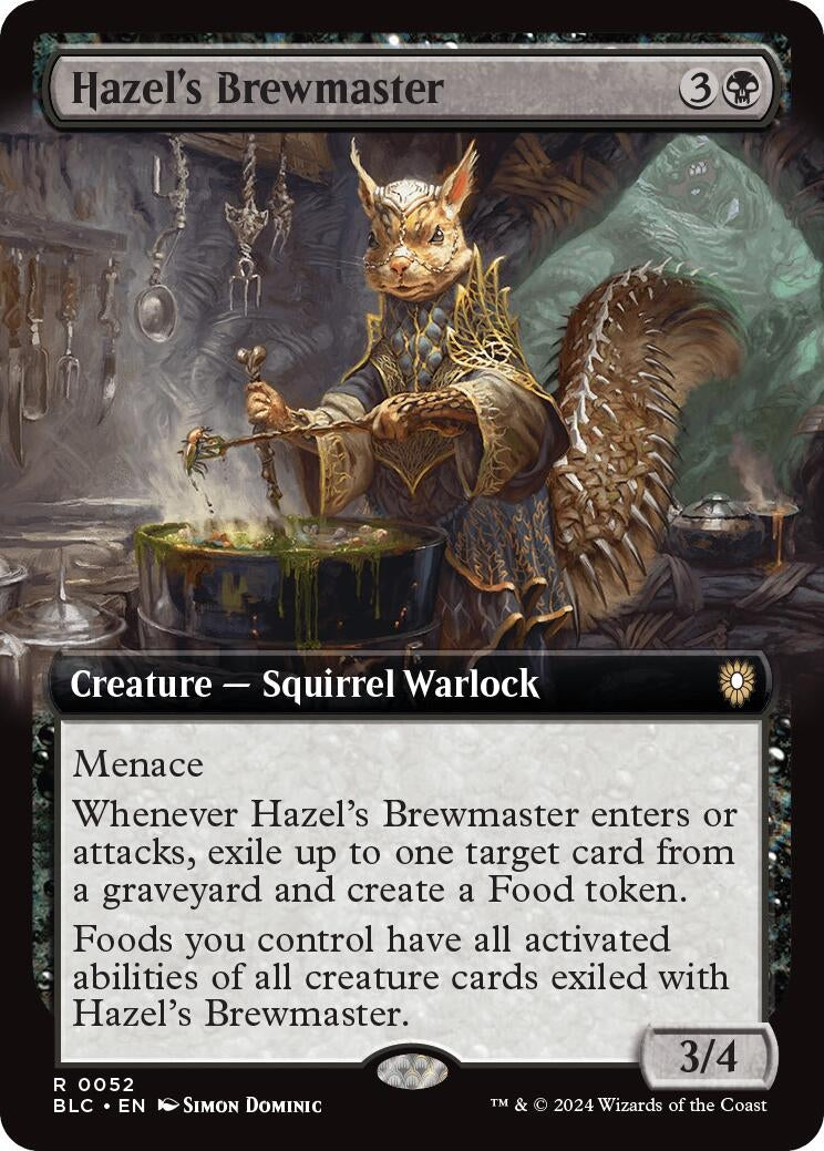 Hazel’s Brewmaster (Extended Art) (52) [BLC] - MTG Single