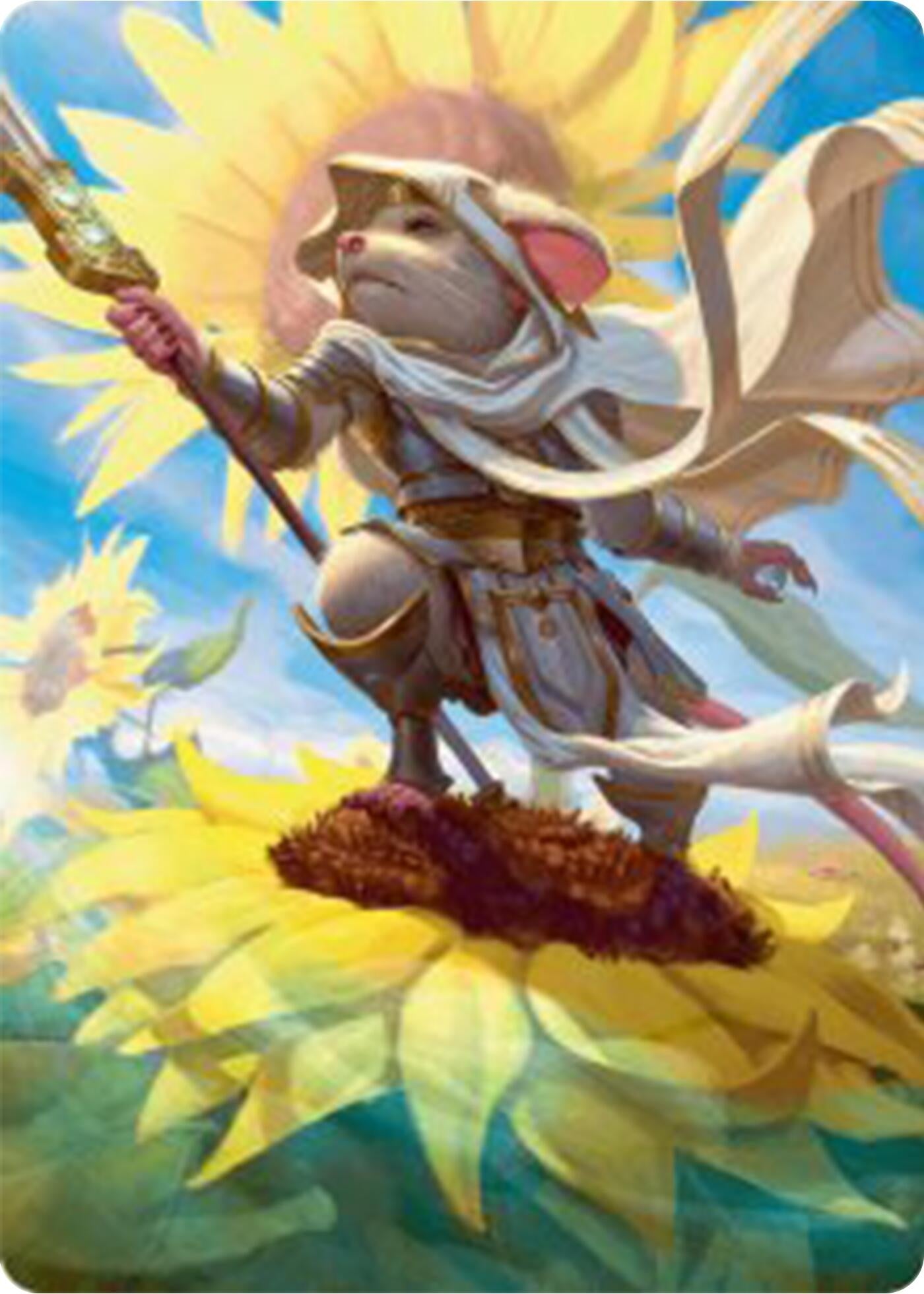 Elspeth Sun’s Champion Art Card (53) [ASBLB] - MTG Single