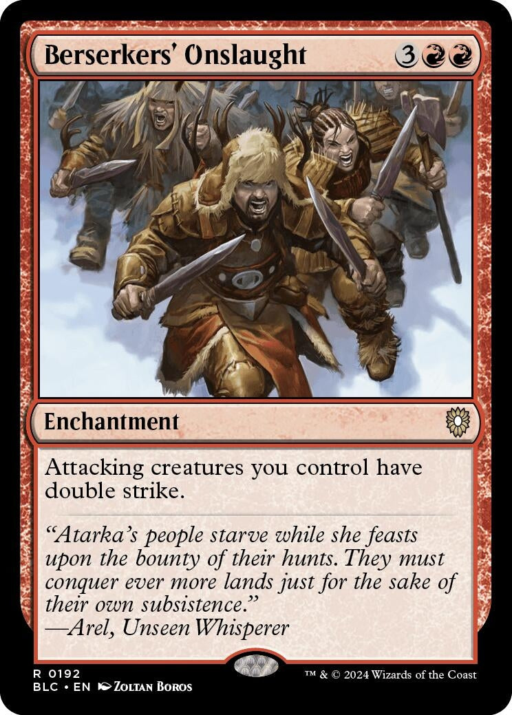Berserkers’ Onslaught (192) [BLC] - MTG Single