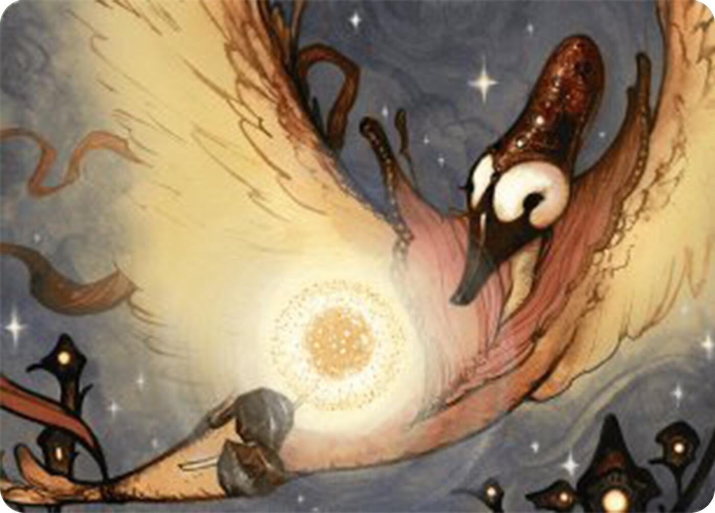 Salvation Swan Art Card (38) [ASBLB] - MTG Single