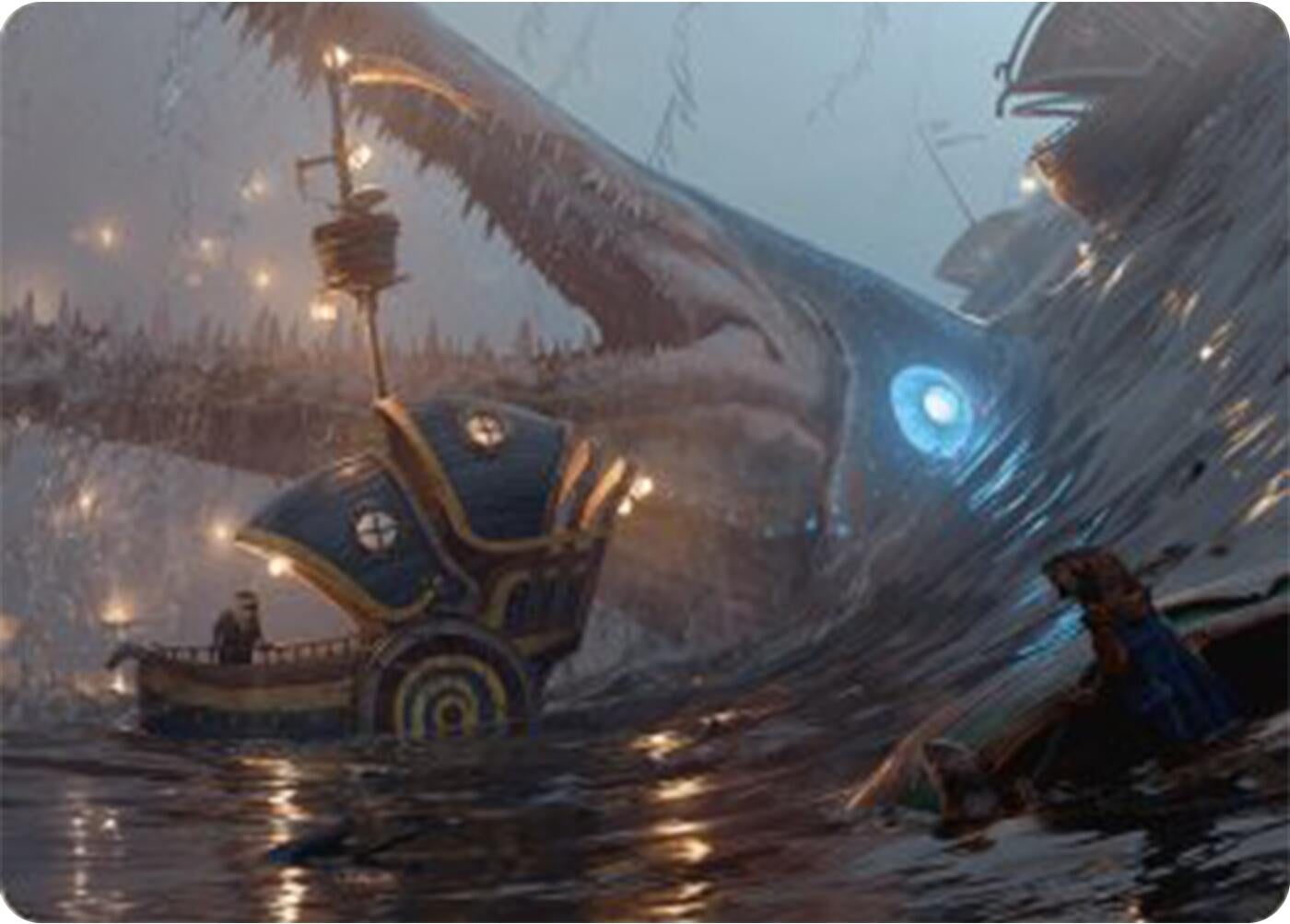 Eluge the Shoreless Sea Art Card (6) [ASBLB] - MTG Single