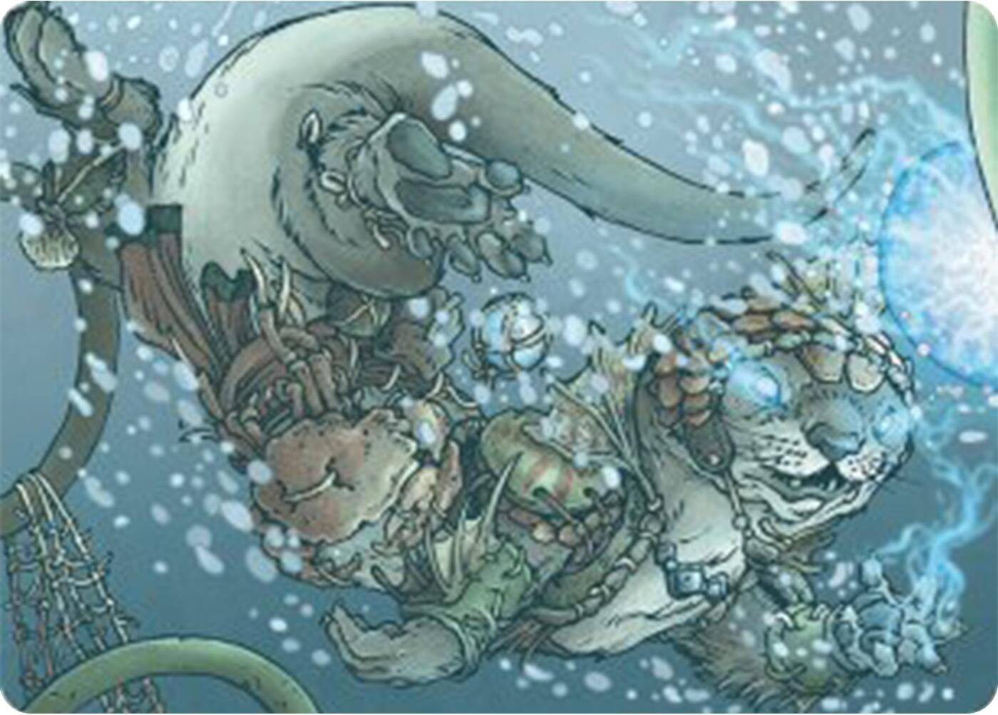 Kitsa Otterball Elite Art Card (42) [ASBLB] - MTG Single