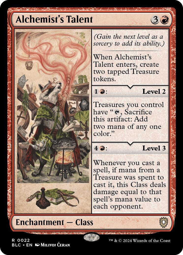Alchemist’s Talent (22) [BLC] - MTG Single