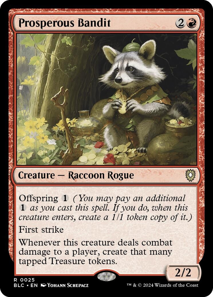 Prosperous Bandit (25) [BLC] - MTG Single